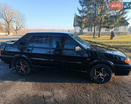 Черный ВАЗ 2115 Самара, объемом двигателя 1.6 л и пробегом 111 тыс. км за 1890 $, фото 9 на Automoto.ua