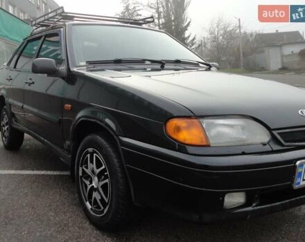 Черный ВАЗ 2115 Самара, объемом двигателя 1.6 л и пробегом 112 тыс. км за 3299 $, фото 2 на Automoto.ua