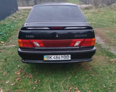 Черный ВАЗ 2115 Самара, объемом двигателя 1.6 л и пробегом 123 тыс. км за 1900 $, фото 6 на Automoto.ua