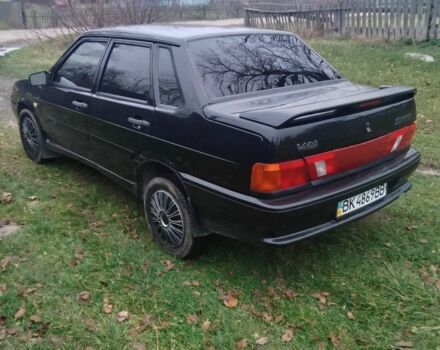 Черный ВАЗ 2115 Самара, объемом двигателя 1.6 л и пробегом 123 тыс. км за 1900 $, фото 3 на Automoto.ua