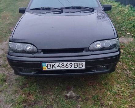 Черный ВАЗ 2115 Самара, объемом двигателя 1.6 л и пробегом 123 тыс. км за 1900 $, фото 7 на Automoto.ua