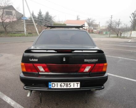 Черный ВАЗ 2115 Самара, объемом двигателя 1.6 л и пробегом 112 тыс. км за 3299 $, фото 5 на Automoto.ua