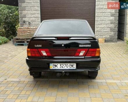Черный ВАЗ 2115 Самара, объемом двигателя 1.6 л и пробегом 94 тыс. км за 3800 $, фото 6 на Automoto.ua
