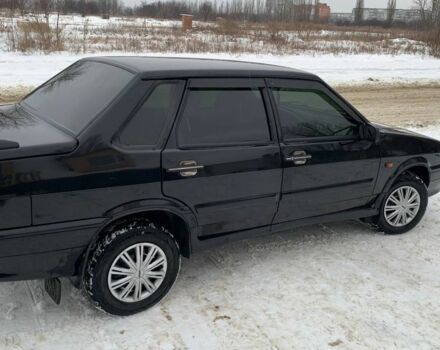 Черный ВАЗ 2115 Самара, объемом двигателя 1.6 л и пробегом 75 тыс. км за 3600 $, фото 2 на Automoto.ua