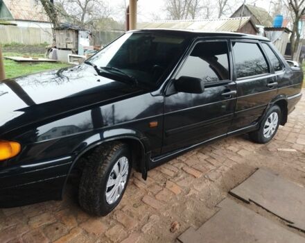 Черный ВАЗ 2115 Самара, объемом двигателя 1.6 л и пробегом 170 тыс. км за 2550 $, фото 1 на Automoto.ua