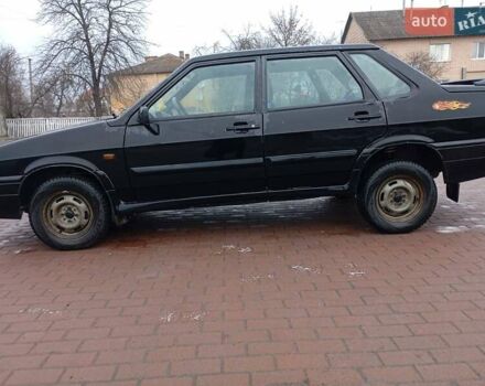 Чорний ВАЗ 2115 Самара, об'ємом двигуна 1.6 л та пробігом 93 тис. км за 3000 $, фото 1 на Automoto.ua