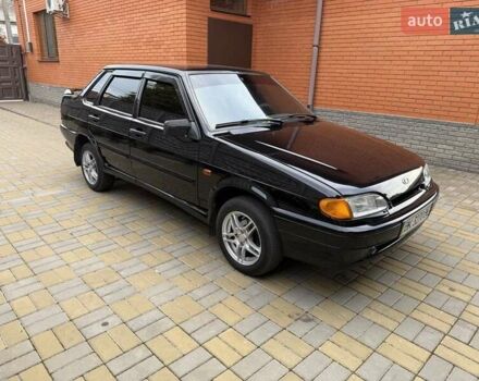 Черный ВАЗ 2115 Самара, объемом двигателя 1.6 л и пробегом 94 тыс. км за 3800 $, фото 9 на Automoto.ua