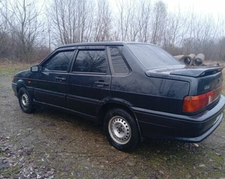 Черный ВАЗ 2115 Самара, объемом двигателя 1.5 л и пробегом 262 тыс. км за 2000 $, фото 1 на Automoto.ua