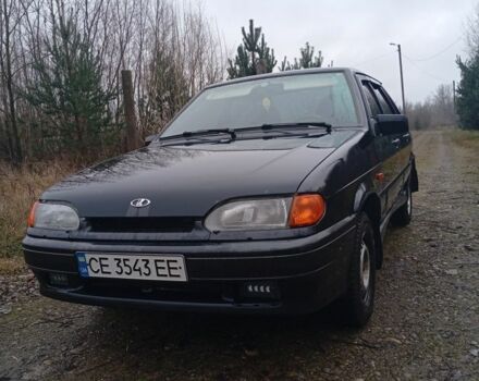 Черный ВАЗ 2115 Самара, объемом двигателя 1.5 л и пробегом 262 тыс. км за 2000 $, фото 4 на Automoto.ua