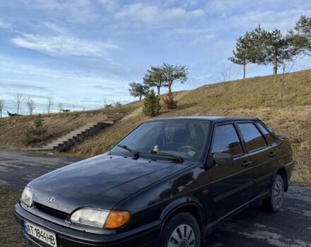 Черный ВАЗ 2115 Самара, объемом двигателя 1.6 л и пробегом 110 тыс. км за 2500 $, фото 1 на Automoto.ua