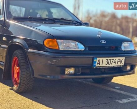 Черный ВАЗ 2115 Самара, объемом двигателя 1.5 л и пробегом 250 тыс. км за 2200 $, фото 1 на Automoto.ua