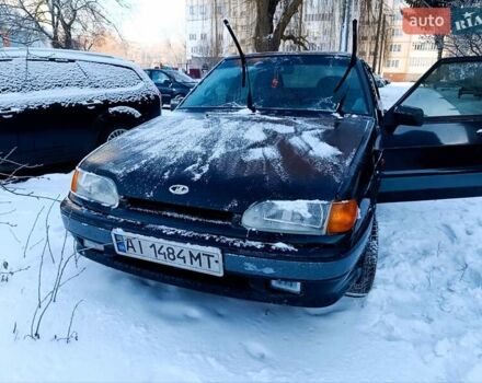 Черный ВАЗ 2115 Самара, объемом двигателя 1.5 л и пробегом 280 тыс. км за 1600 $, фото 1 на Automoto.ua