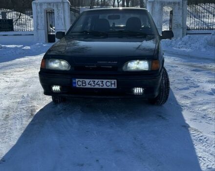 Черный ВАЗ 2115 Самара, объемом двигателя 1.5 л и пробегом 280 тыс. км за 2000 $, фото 1 на Automoto.ua