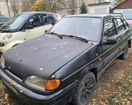 Черный ВАЗ 2115 Самара, объемом двигателя 1.5 л и пробегом 260 тыс. км за 1300 $, фото 1 на Automoto.ua