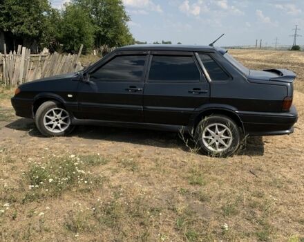 Чорний ВАЗ 2115 Самара, об'ємом двигуна 1.5 л та пробігом 200 тис. км за 1500 $, фото 1 на Automoto.ua