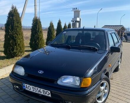 Черный ВАЗ 2115 Самара, объемом двигателя 1.5 л и пробегом 160 тыс. км за 1500 $, фото 1 на Automoto.ua