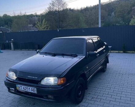 Черный ВАЗ 2115 Самара, объемом двигателя 1.5 л и пробегом 170 тыс. км за 850 $, фото 1 на Automoto.ua