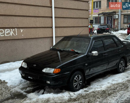 Чорний ВАЗ 2115 Самара, об'ємом двигуна 1.5 л та пробігом 205 тис. км за 1999 $, фото 1 на Automoto.ua
