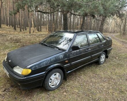 Черный ВАЗ 2115 Самара, объемом двигателя 1.5 л и пробегом 200 тыс. км за 1399 $, фото 1 на Automoto.ua