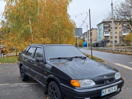 Чорний ВАЗ 2115 Самара, об'ємом двигуна 1.5 л та пробігом 309 тис. км за 2800 $, фото 1 на Automoto.ua