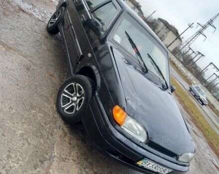 Черный ВАЗ 2115 Самара, объемом двигателя 6 л и пробегом 200 тыс. км за 700 $, фото 1 на Automoto.ua