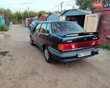 Чорний ВАЗ 2115 Самара, об'ємом двигуна 1.5 л та пробігом 240 тис. км за 1800 $, фото 1 на Automoto.ua