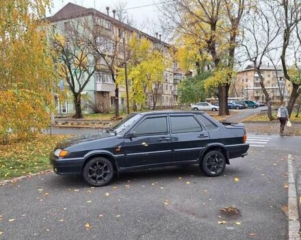 Черный ВАЗ 2115 Самара, объемом двигателя 1.5 л и пробегом 309 тыс. км за 2800 $, фото 1 на Automoto.ua