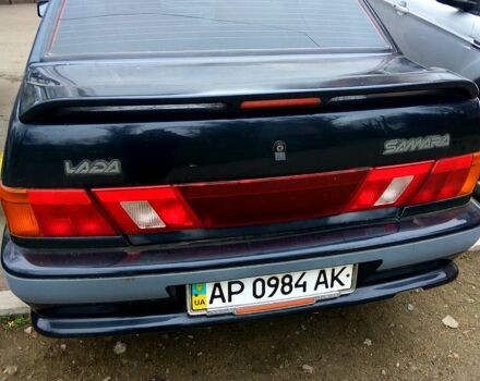 Чорний ВАЗ 2115 Самара, об'ємом двигуна 1.5 л та пробігом 74 тис. км за 2500 $, фото 1 на Automoto.ua
