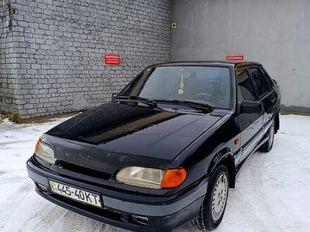 Черный ВАЗ 2115 Самара, объемом двигателя 1.5 л и пробегом 175 тыс. км за 899 $, фото 1 на Automoto.ua