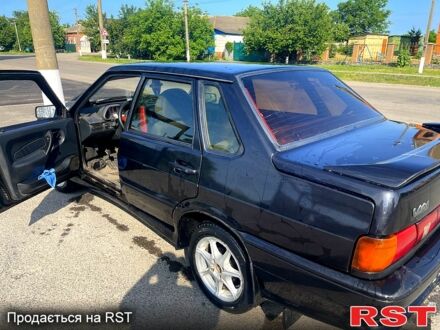 Чорний ВАЗ 2115 Самара, об'ємом двигуна 1.5 л та пробігом 200 тис. км за 2000 $, фото 1 на Automoto.ua