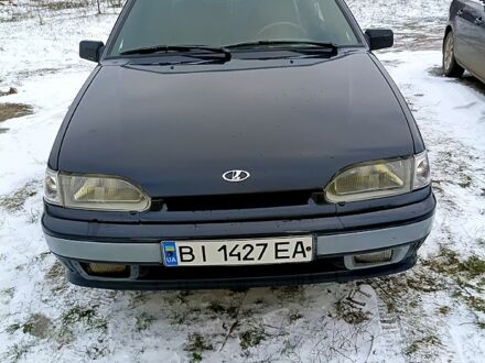 Чорний ВАЗ 2115 Самара, об'ємом двигуна 1.5 л та пробігом 162 тис. км за 2250 $, фото 1 на Automoto.ua