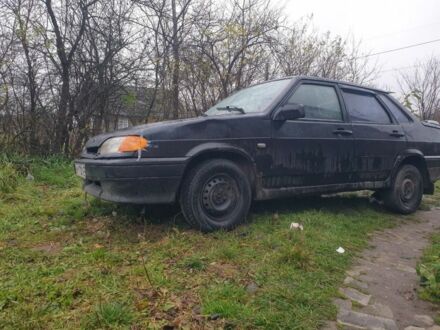 Черный ВАЗ 2115 Самара, объемом двигателя 1.5 л и пробегом 300 тыс. км за 1300 $, фото 1 на Automoto.ua