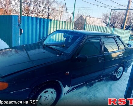 Черный ВАЗ 2115 Самара, объемом двигателя 1.5 л и пробегом 200 тыс. км за 1650 $, фото 1 на Automoto.ua