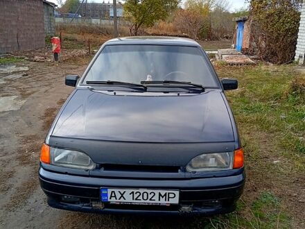 Черный ВАЗ 2115 Самара, объемом двигателя 1.5 л и пробегом 200 тыс. км за 1600 $, фото 1 на Automoto.ua