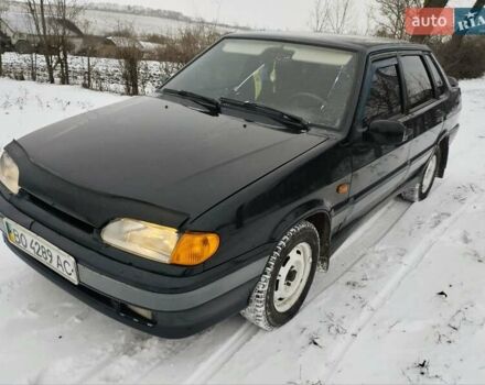 Чорний ВАЗ 2115 Самара, об'ємом двигуна 1.5 л та пробігом 131 тис. км за 1850 $, фото 1 на Automoto.ua