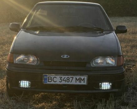 Черный ВАЗ 2115 Самара, объемом двигателя 1.5 л и пробегом 200 тыс. км за 2100 $, фото 1 на Automoto.ua