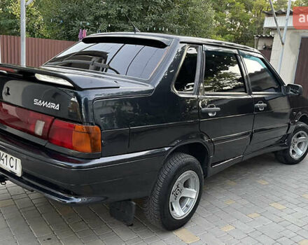 Чорний ВАЗ 2115 Самара, об'ємом двигуна 1.5 л та пробігом 195 тис. км за 2400 $, фото 1 на Automoto.ua