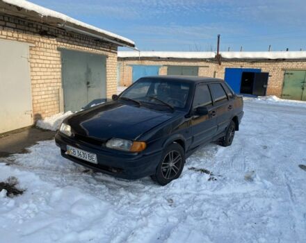 Чорний ВАЗ 2115 Самара, об'ємом двигуна 1.5 л та пробігом 76 тис. км за 1300 $, фото 1 на Automoto.ua