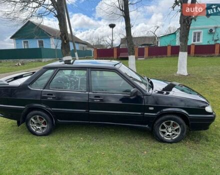 Чорний ВАЗ 2115 Самара, об'ємом двигуна 1.5 л та пробігом 170 тис. км за 1250 $, фото 1 на Automoto.ua
