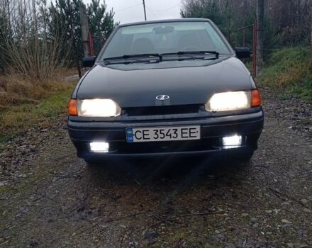 Черный ВАЗ 2115 Самара, объемом двигателя 1.5 л и пробегом 262 тыс. км за 2000 $, фото 1 на Automoto.ua