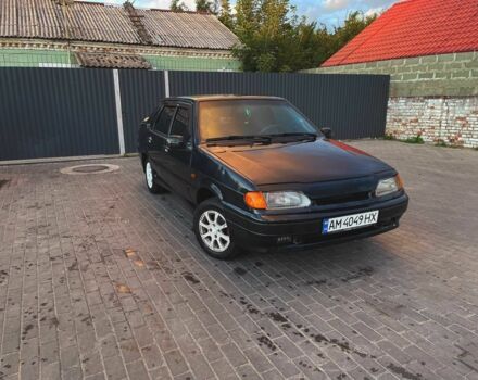 Чорний ВАЗ 2115 Самара, об'ємом двигуна 1.5 л та пробігом 260 тис. км за 2550 $, фото 1 на Automoto.ua