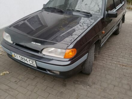 Черный ВАЗ 2115 Самара, объемом двигателя 1.6 л и пробегом 140 тыс. км за 2600 $, фото 1 на Automoto.ua