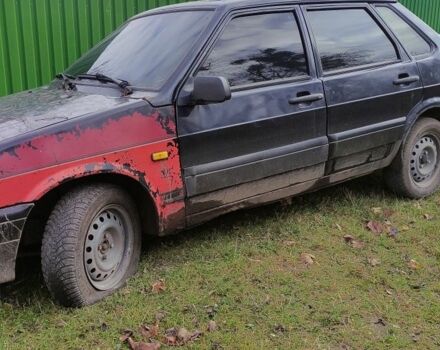 Чорний ВАЗ 2115 Самара, об'ємом двигуна 1.5 л та пробігом 270 тис. км за 750 $, фото 1 на Automoto.ua