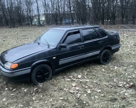 Черный ВАЗ 2115 Самара, объемом двигателя 0 л и пробегом 200 тыс. км за 850 $, фото 1 на Automoto.ua