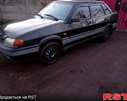 Черный ВАЗ 2115 Самара, объемом двигателя 1.5 л и пробегом 0 тыс. км за 800 $, фото 1 на Automoto.ua