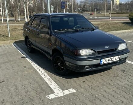 Черный ВАЗ 2115 Самара, объемом двигателя 1.5 л и пробегом 185 тыс. км за 2350 $, фото 1 на Automoto.ua
