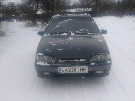 Чорний ВАЗ 2115 Самара, об'ємом двигуна 1.5 л та пробігом 221 тис. км за 1550 $, фото 1 на Automoto.ua