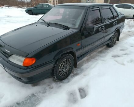 Чорний ВАЗ 2115 Самара, об'ємом двигуна 1.5 л та пробігом 179 тис. км за 1600 $, фото 1 на Automoto.ua