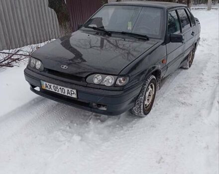 Черный ВАЗ 2115 Самара, объемом двигателя 0 л и пробегом 150 тыс. км за 1600 $, фото 1 на Automoto.ua