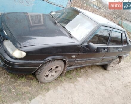 Чорний ВАЗ 2115 Самара, об'ємом двигуна 1.5 л та пробігом 288 тис. км за 1023 $, фото 1 на Automoto.ua